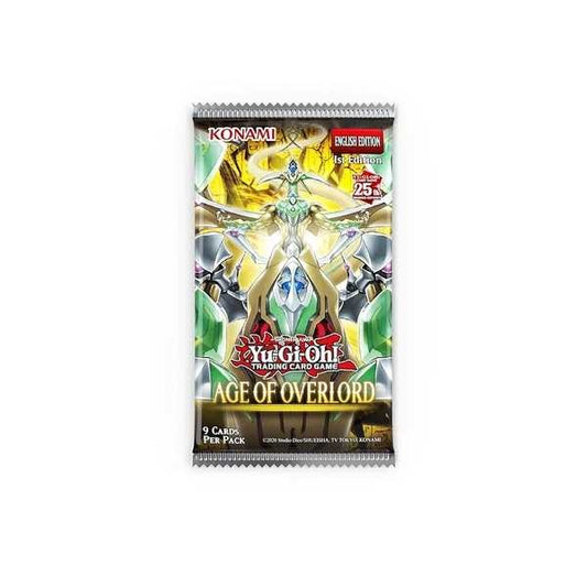 YU-GI-OH! - Age Of Overlord Booster Pack (9 Cards)