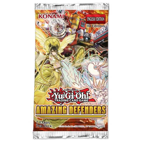 YU-GI-OH! - Amazing Defenders Booster Pack (7 Cards)