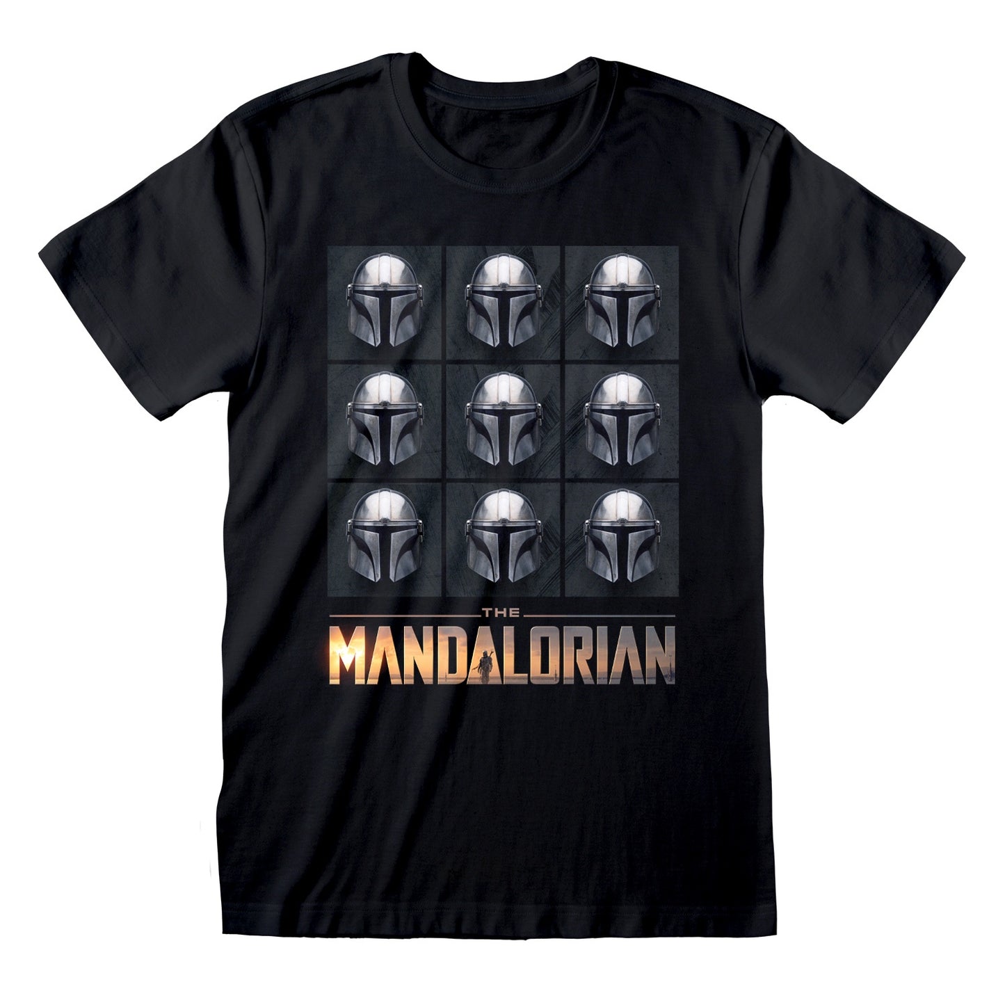 STAR WARS : MANDALORIAN - Mando Helmets T-Shirt
