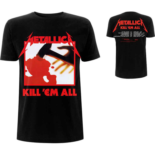 METALLICA - Kill 'Em All Tracks T-Shirt