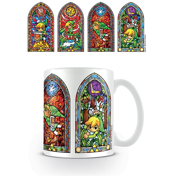 ZELDA - Stained Glass Mug