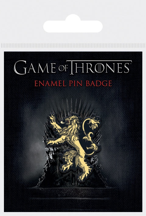 GAME OF THRONES - Lannister Logo Enamel Pin Badge