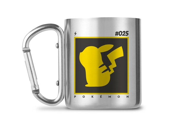 POKEMON - Pikachu 25 Carabiner Metal Mug