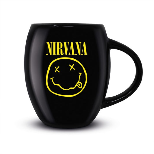 NIRVANA - Smiley Oval Mug