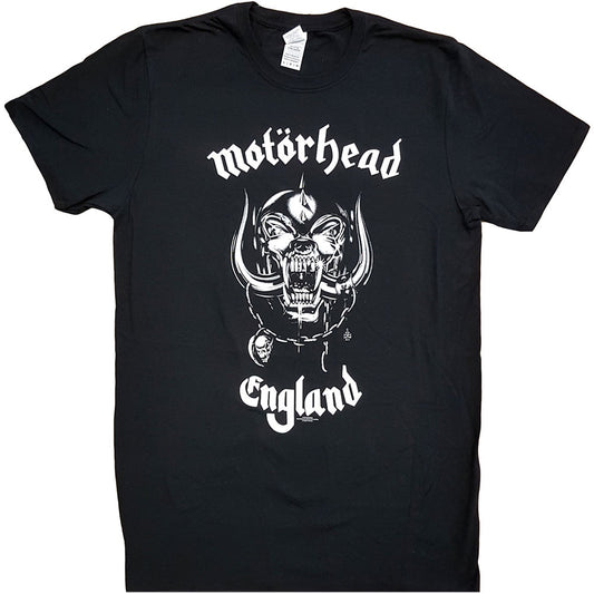 MOTORHEAD - England Front Print T-Shirt