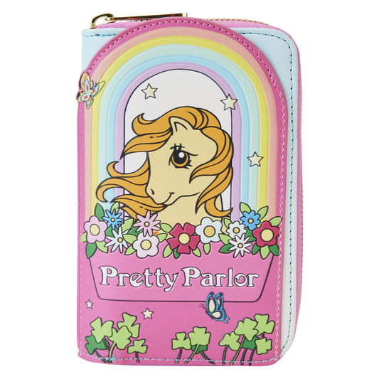 LOUNGEFLY : MY LITTLE PONY - 40th Anniversary Pretty Parlour Zip Purse