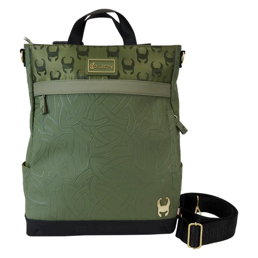 LOUNGEFLY COLLECTIV : MARVEL - Loki The Creative Convertible Crossbody Bag