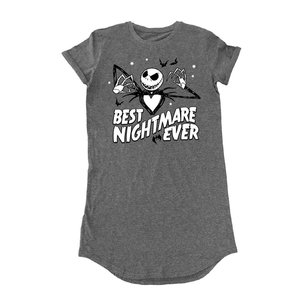 NIGHTMARE BEFORE CHRISTMAS - Best Nightmare Fitted T-Shirt Dress