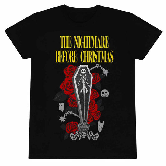 NIGHTMARE BEFORE CHRISTMAS - Jack Coffin T-Shirt