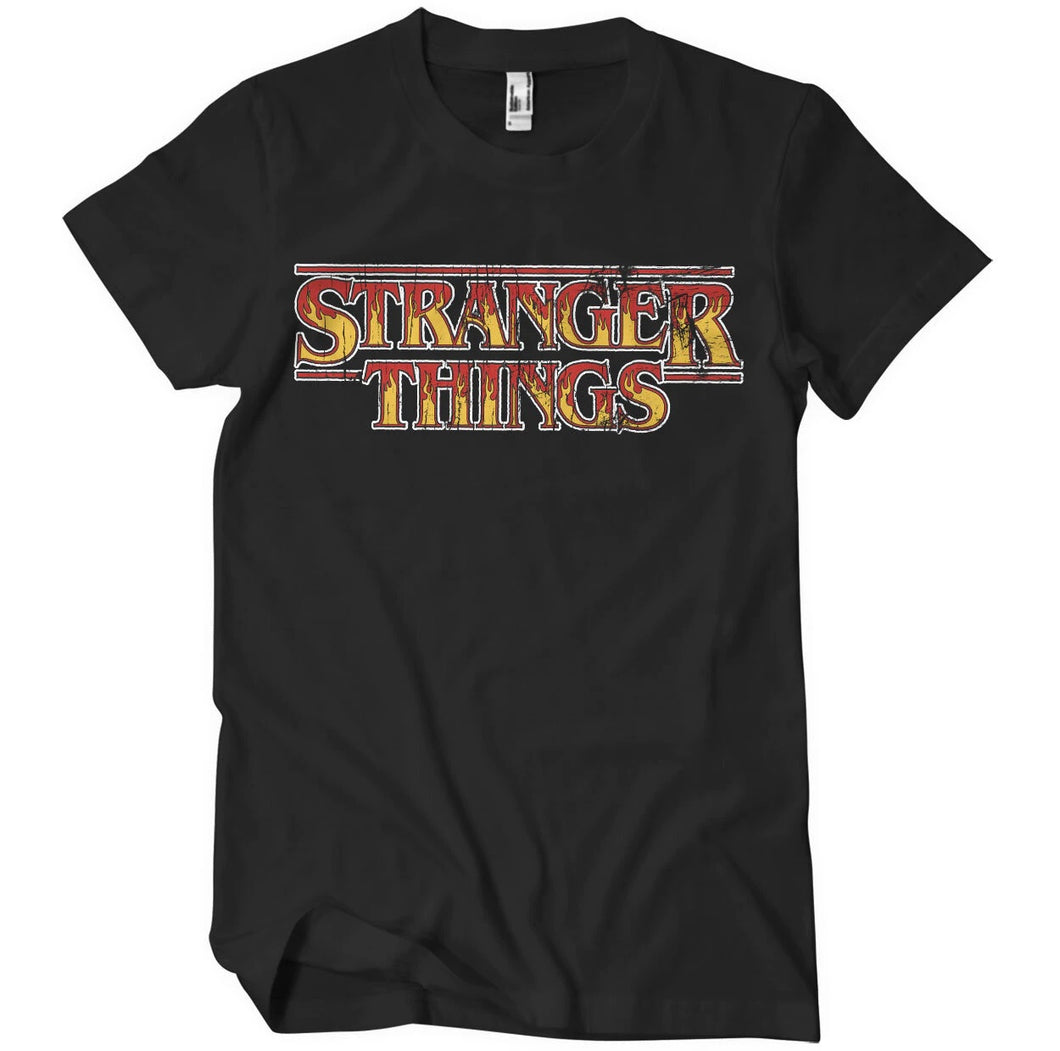 STRANGER THINGS - Fire Logo T-Shirt