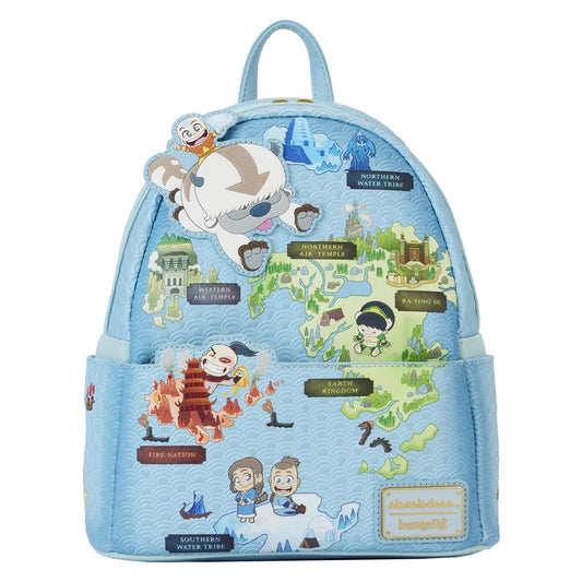 LOUNGEFLY : NICKELODEON - Avatar The Last Airbender Map Mini Backpack
