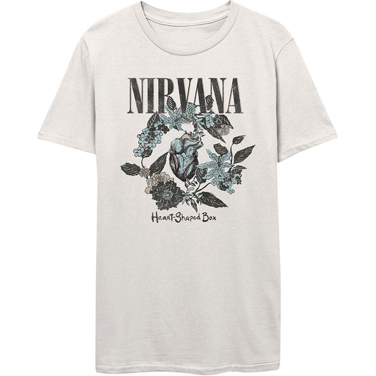 NIRVANA - Heart Shape Box White T-Shirt