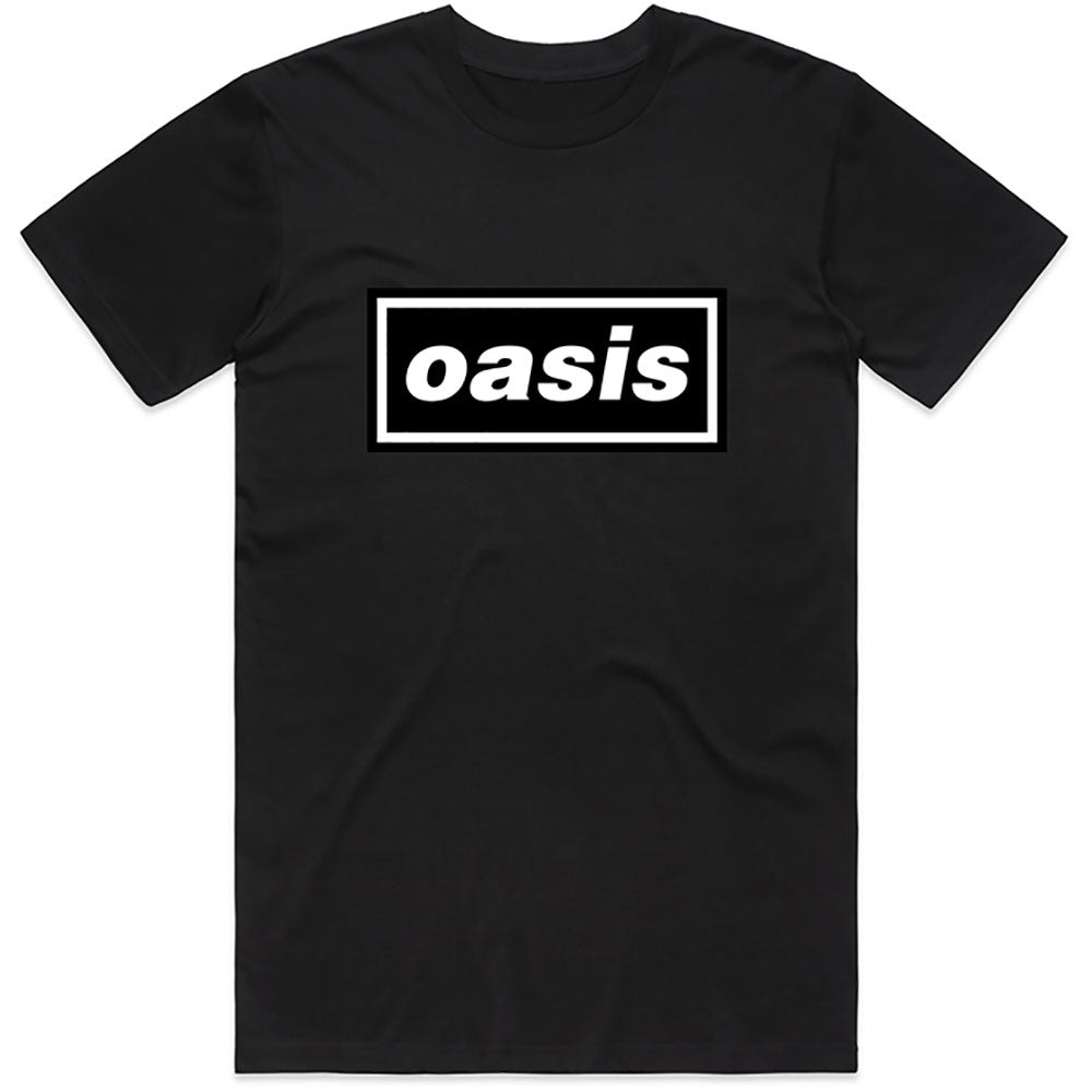 OASIS - Black Decca Logo T-Shirt