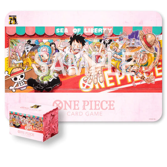 ONE PIECE - 25th Edition Playmat & Card Case