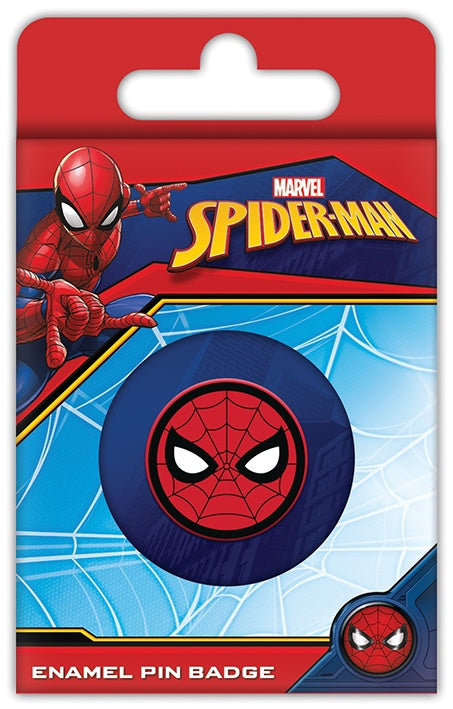MARVEL : SPIDER-MAN - Face Enamel Pin Badge