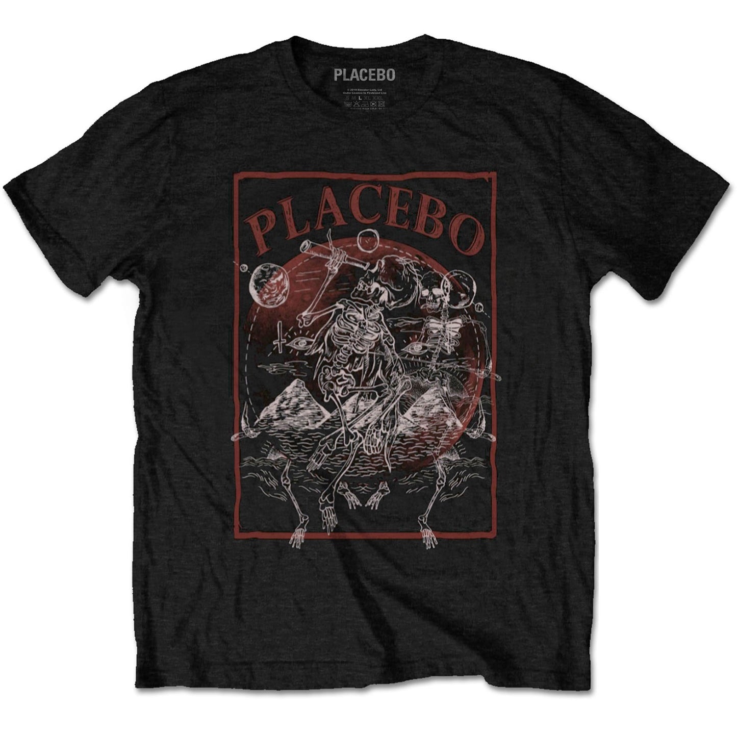PLACEBO - Astro Skeletons T-Shirt