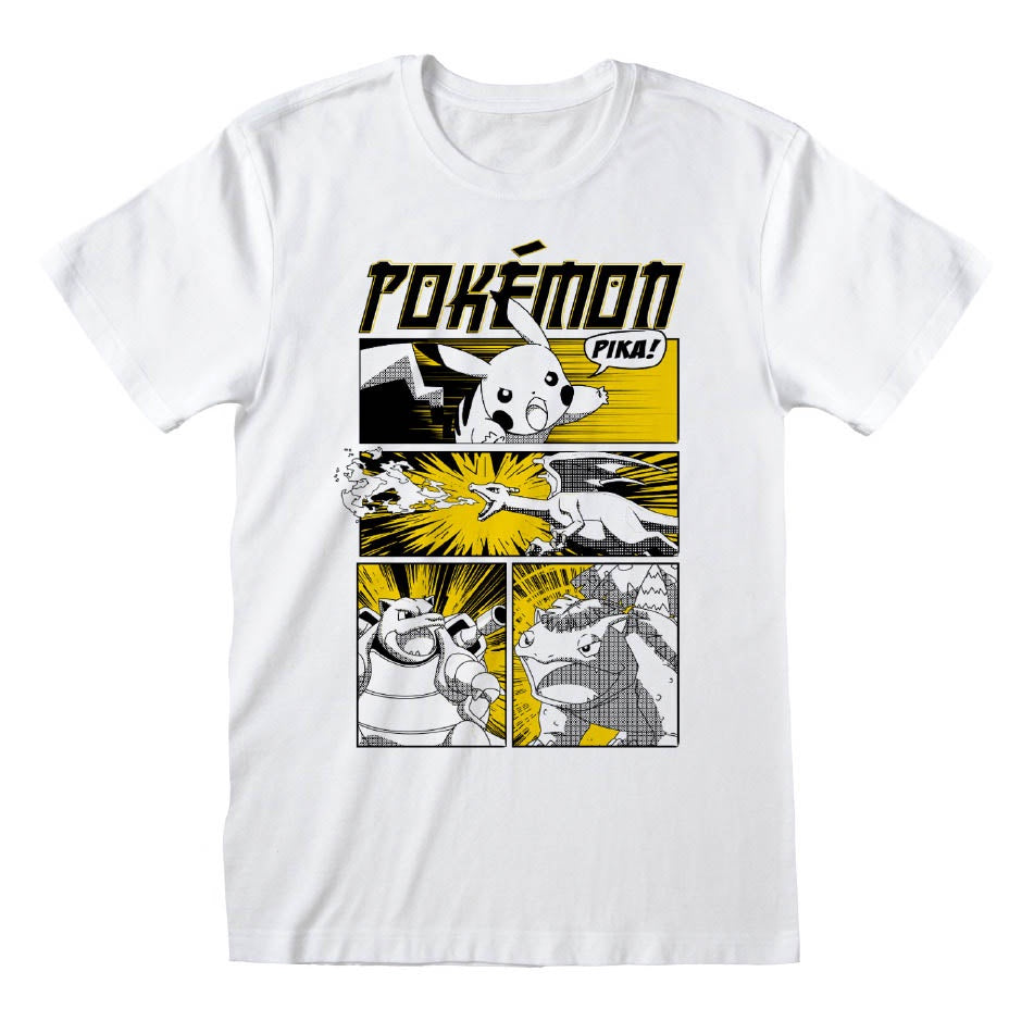 POKEMON - Anime Style White T-Shirt