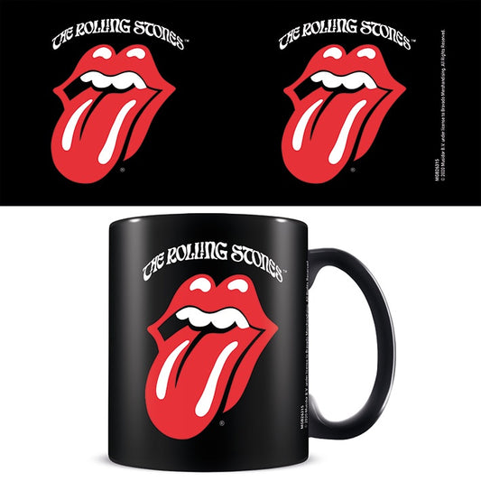 ROLLING STONES - Retro Tongue Black Mug