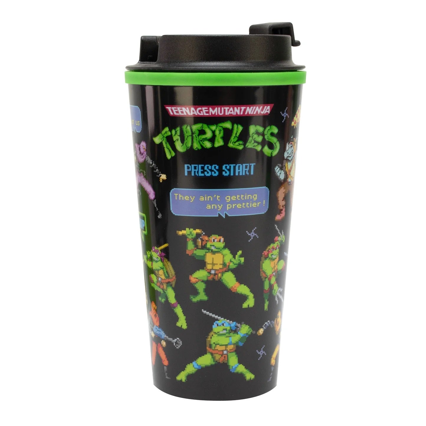 TEENAGE MUTANT NINJA TURTLES - Press Start Thermal Travel Mug
