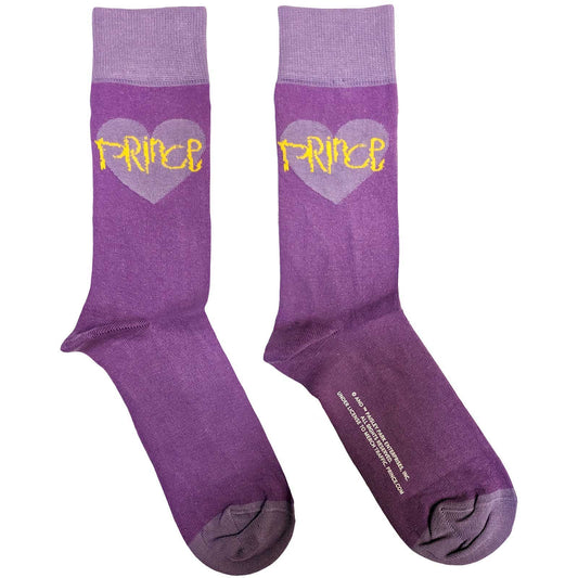PRINCE - Purple Heart Socks (7-11)