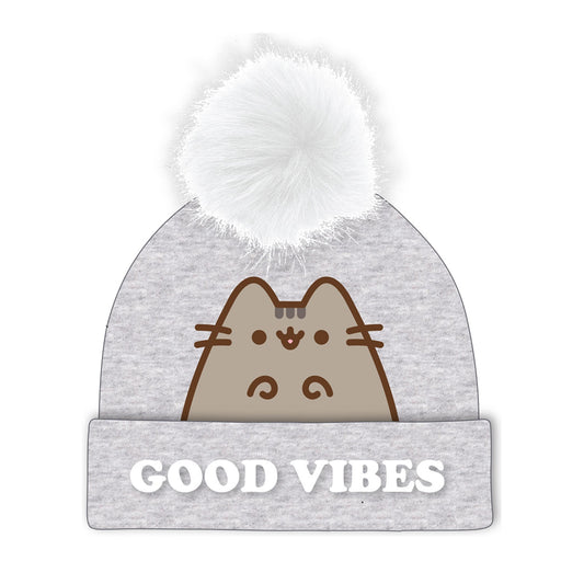 PUSHEEN - Good Vibes PomPom Beanie