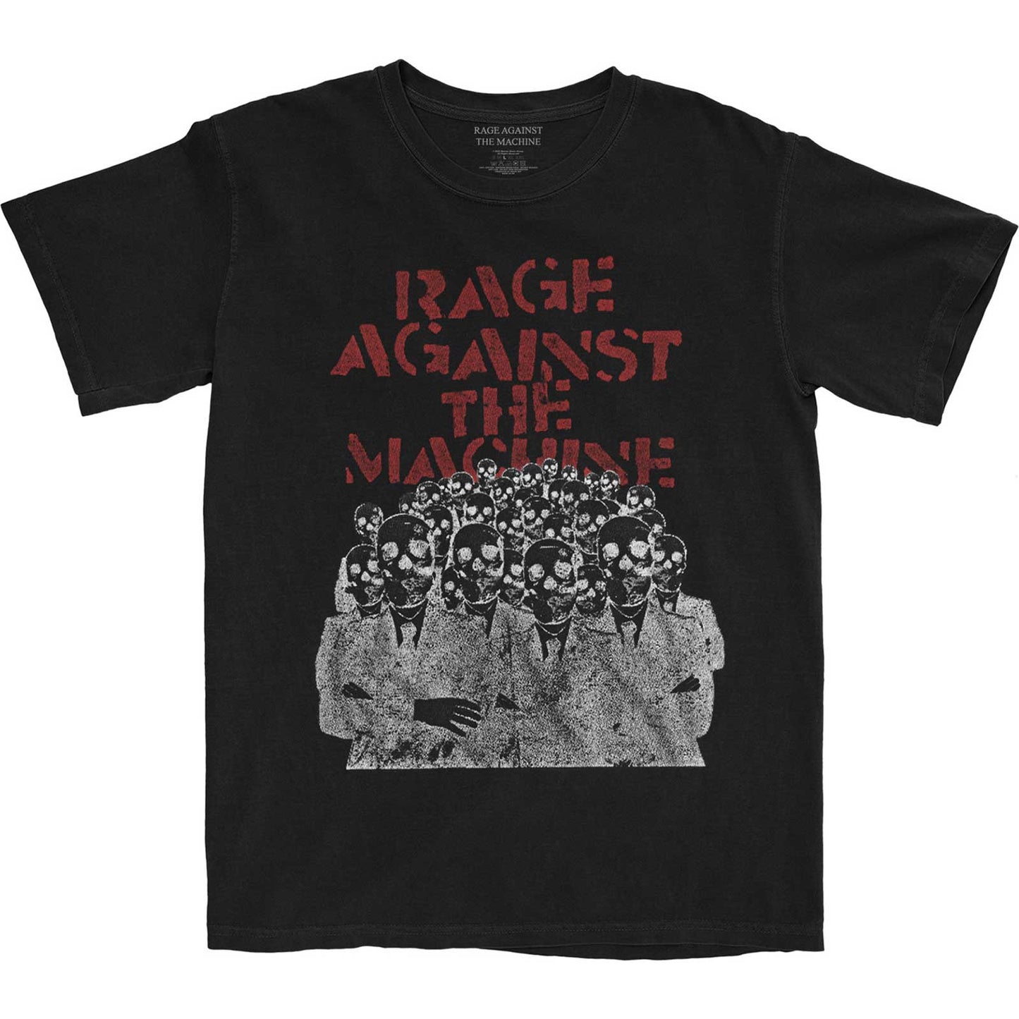RAGE AGAINST THE MACHINE - Crowd Masks T-Shirt