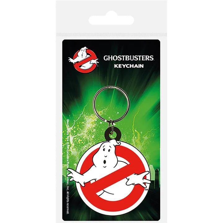 GHOSTBUSTERS - Logo Rubber Keyring