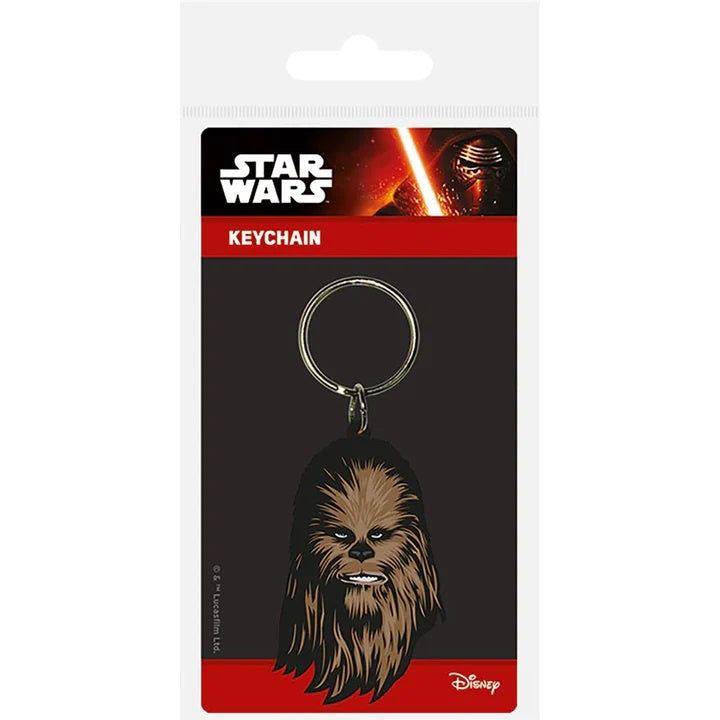 STAR WARS - Chewbacca Rubber Keyring