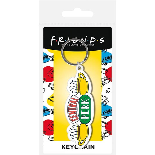 FRIENDS - Central Perk Logo Rubber Keyring