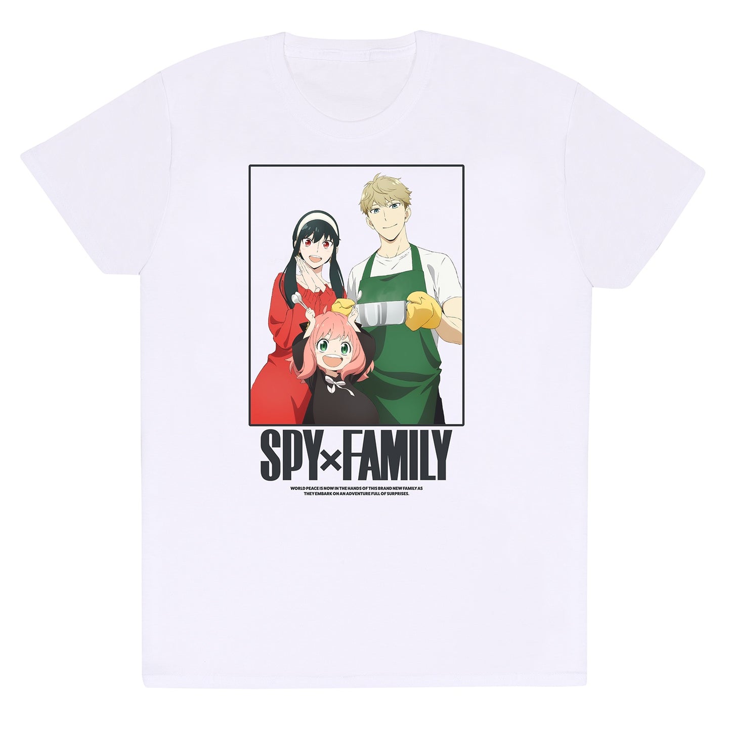 SPY X FAMILY - Family White T-Shirt