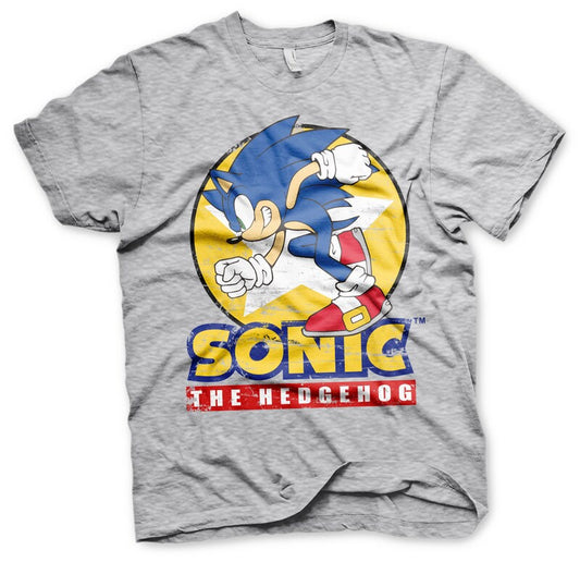 SONIC - Fast Sonic Grey T-Shirt