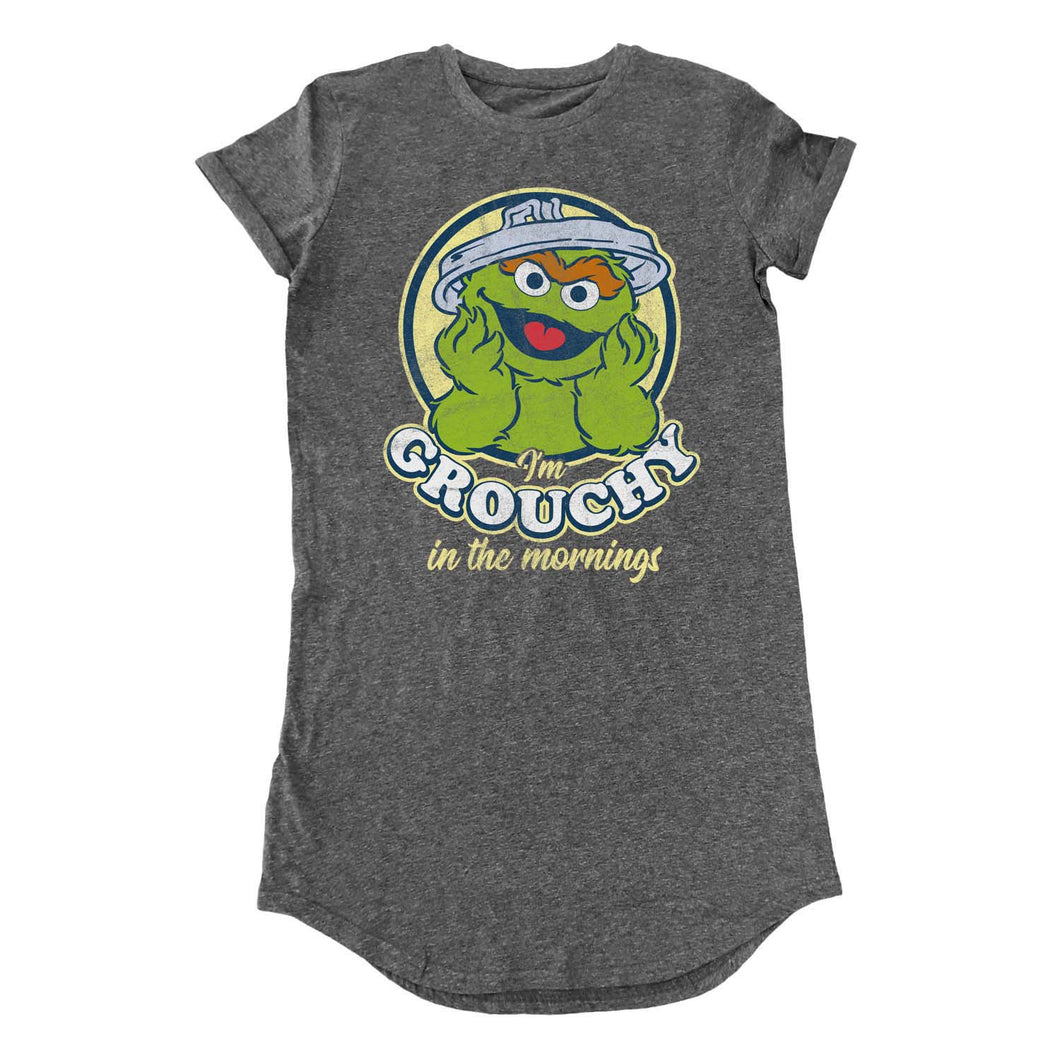 SESAME STREET - Grouchy In The Morning T-Shirt Dress