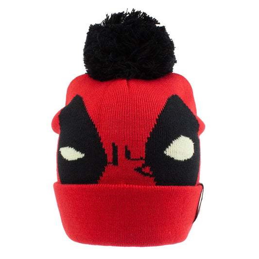 MARVEL : DEADPOOL - Face PomPom Beanie
