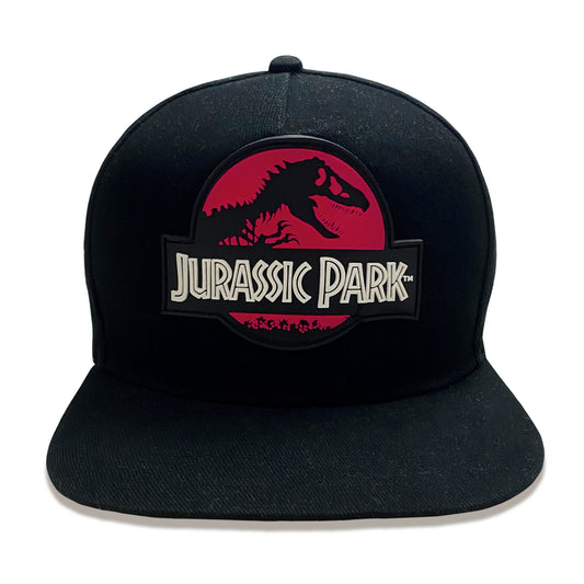 JURASSIC PARK - Red Logo Snapback Cap