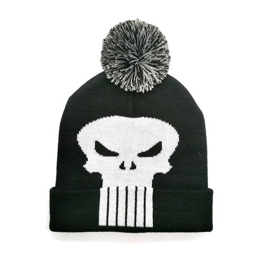 MARVEL : PUNISHER - Skull Pompom Beanie