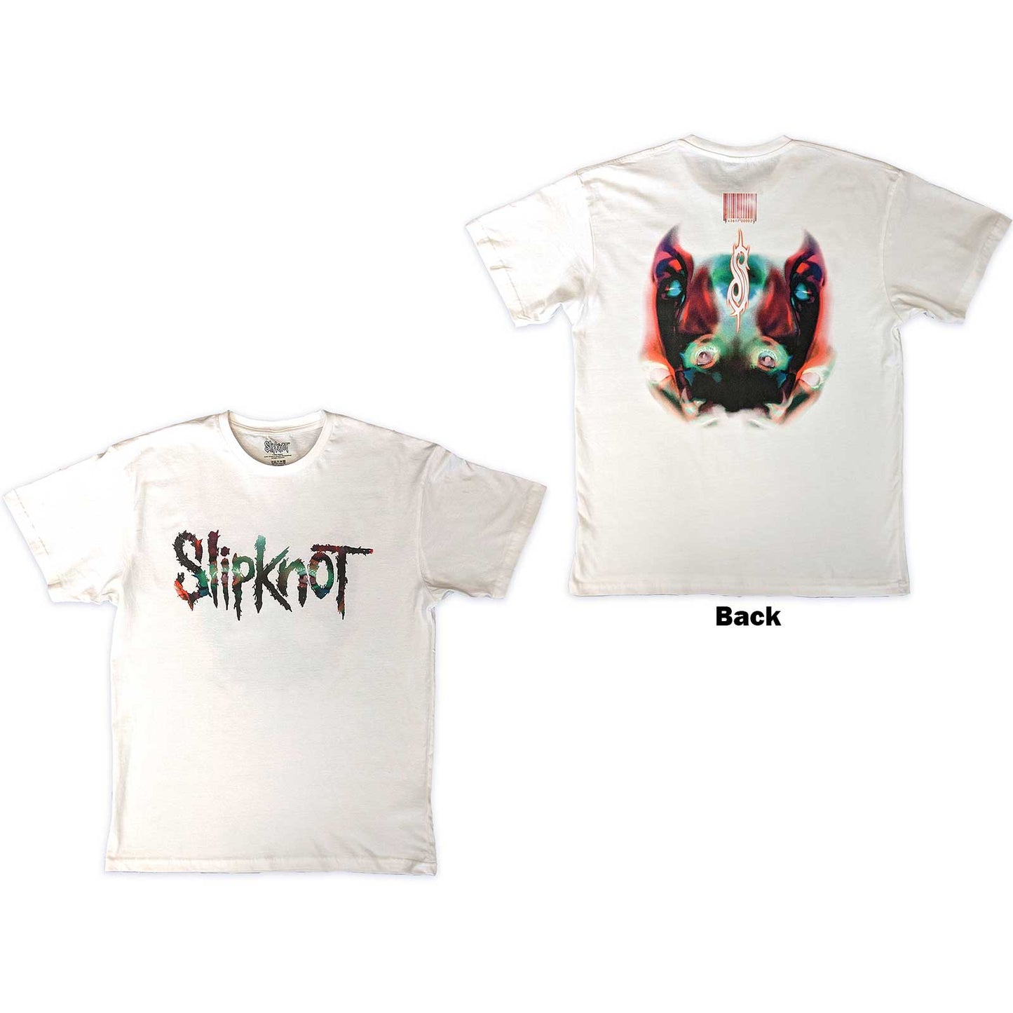 SLIPKNOT - Adderall Faceback Back Print T-Shirt