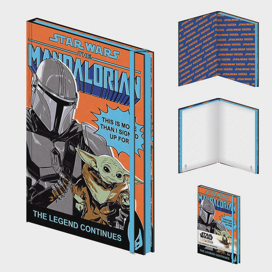 STAR WARS : MANDALORIAN - More Than I Signed Up For A5 Premium Notebook