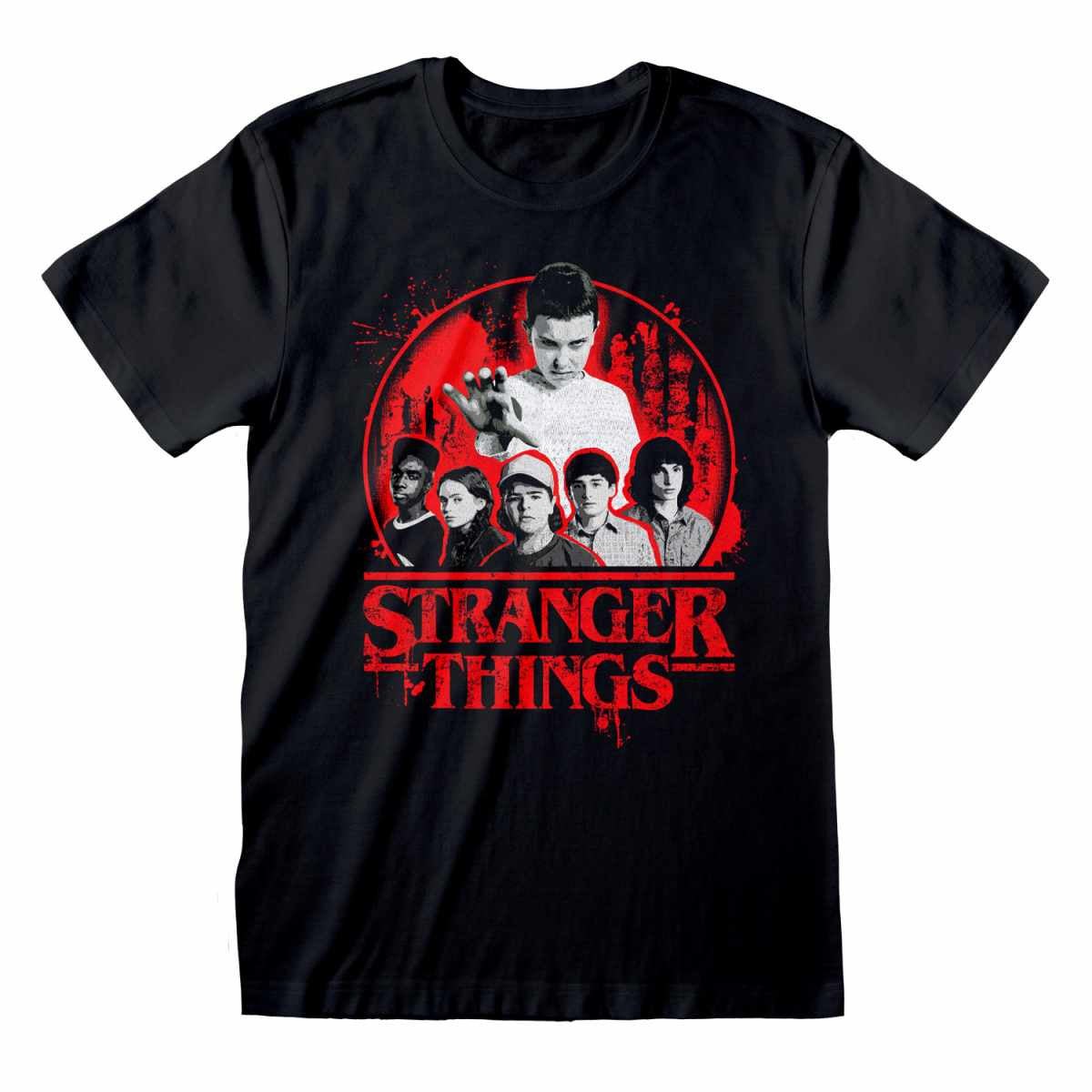 STRANGER THINGS - Circle Logo T-Shirt