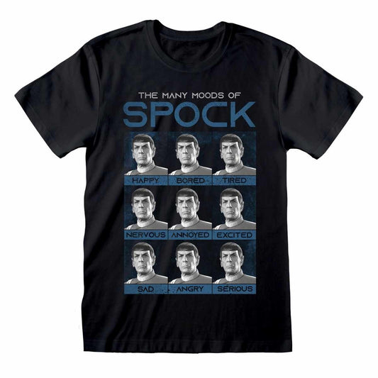 STAR TREK - Many Moods Of Spock T-Shirt