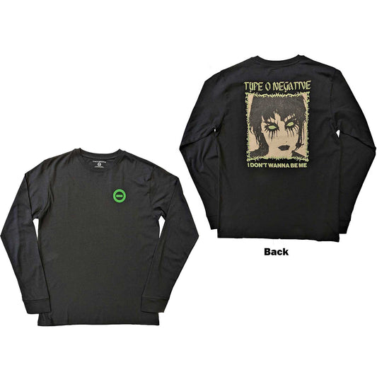 TYPE O NEGATIVE - I Don't Want To Be Me Long Sleeve T-Shirt