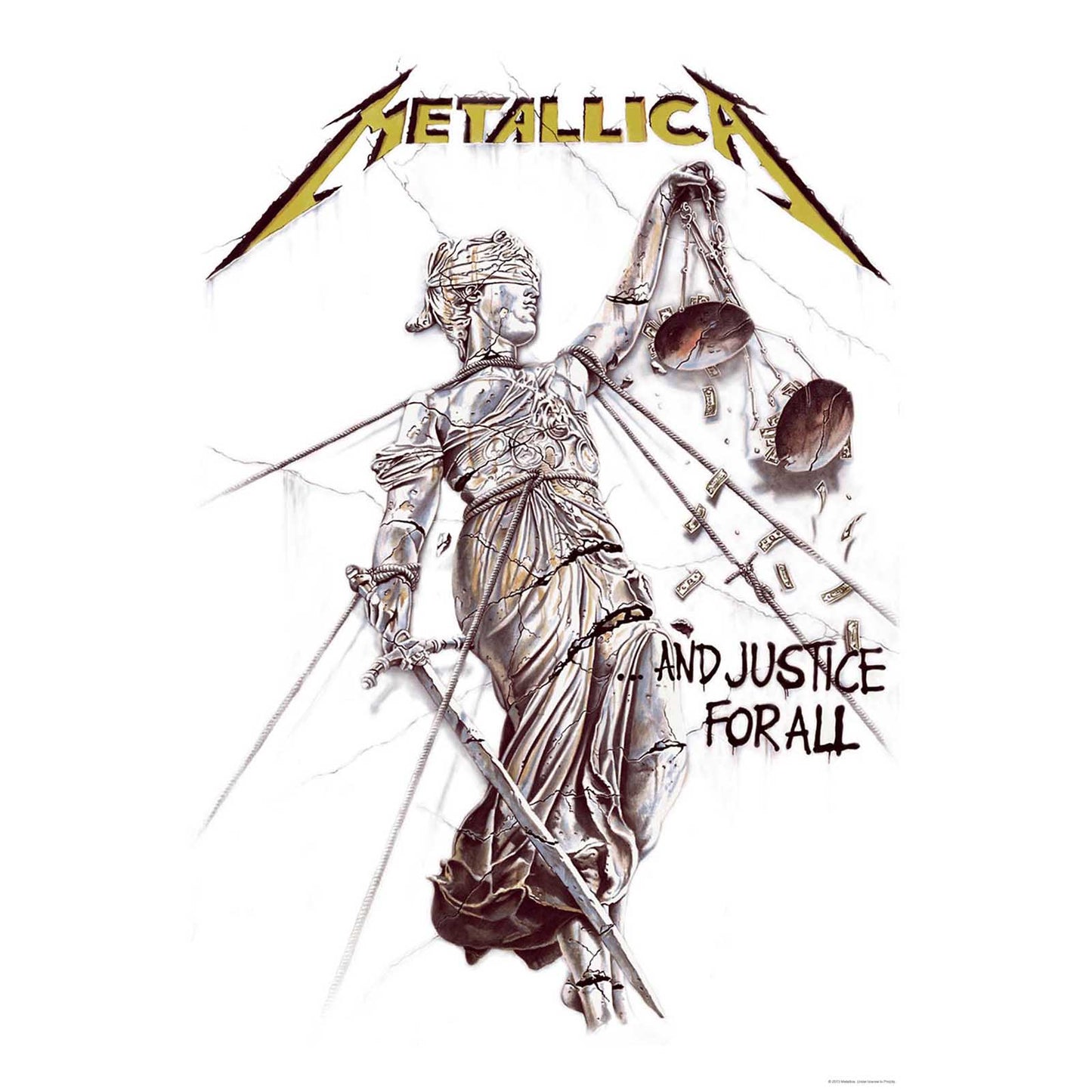 METALLICA - Justice For All Textile Poster