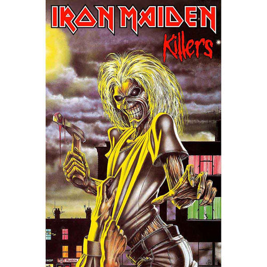 IRON MAIDEN - Killers Textile Poster