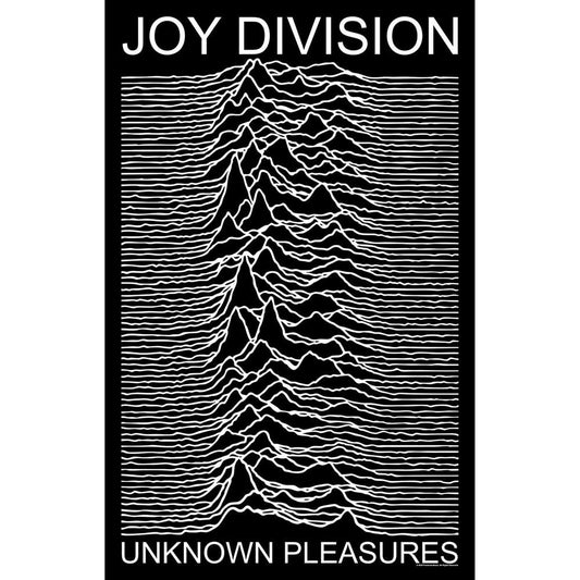 JOY DIVISION - Unkown Pleasures Textile Poster