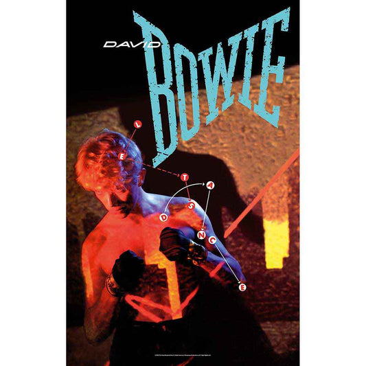DAVID BOWIE - Let's Dance Textile Poster