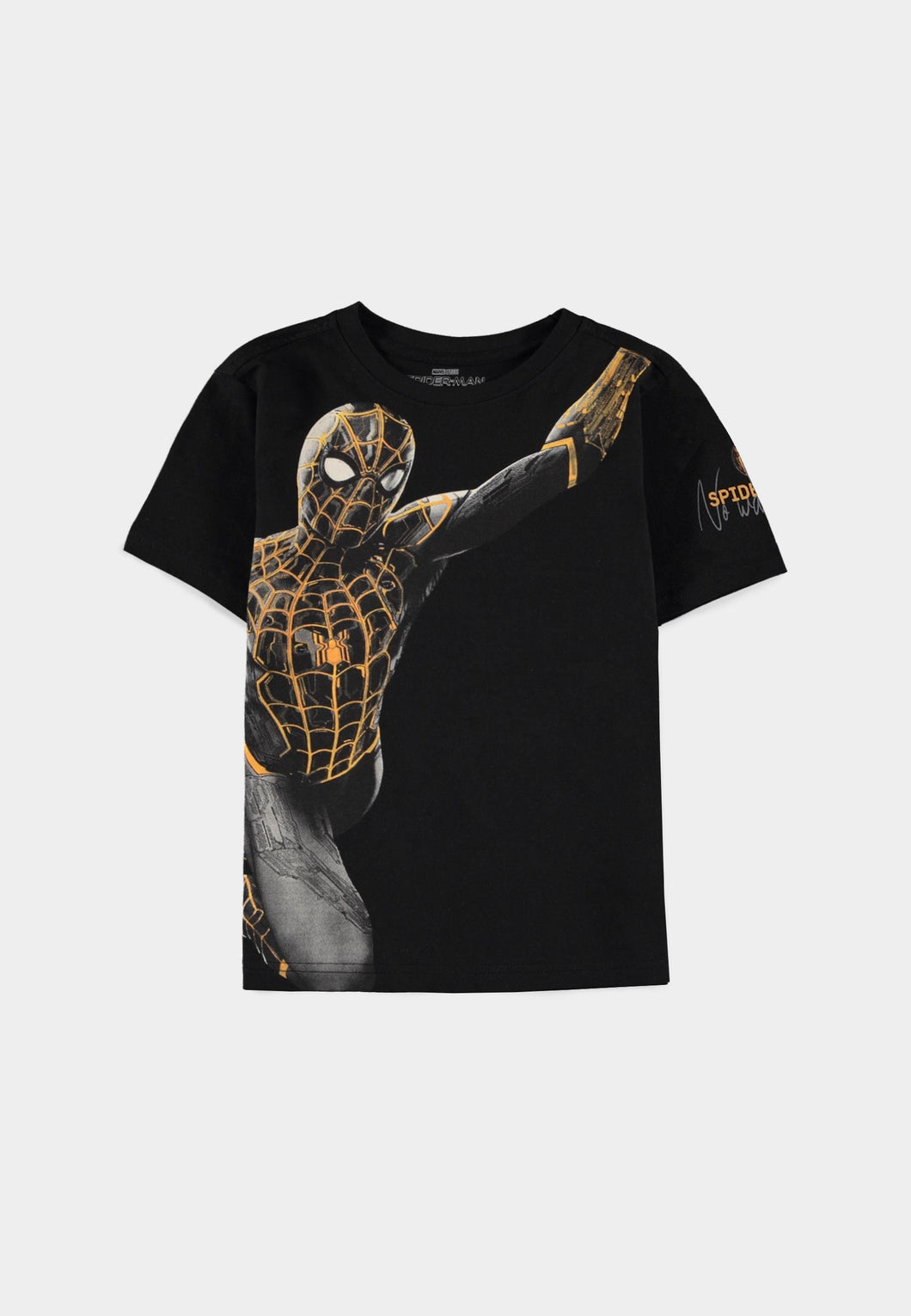 MARVEL : SPIDER-MAN - No Way Home (Black & Gold) Kids T-Shirt