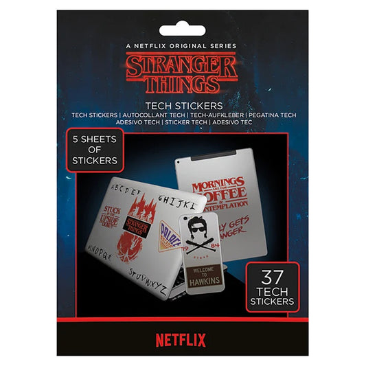 STRANGER THINGS - Upside Down Tech stickers
