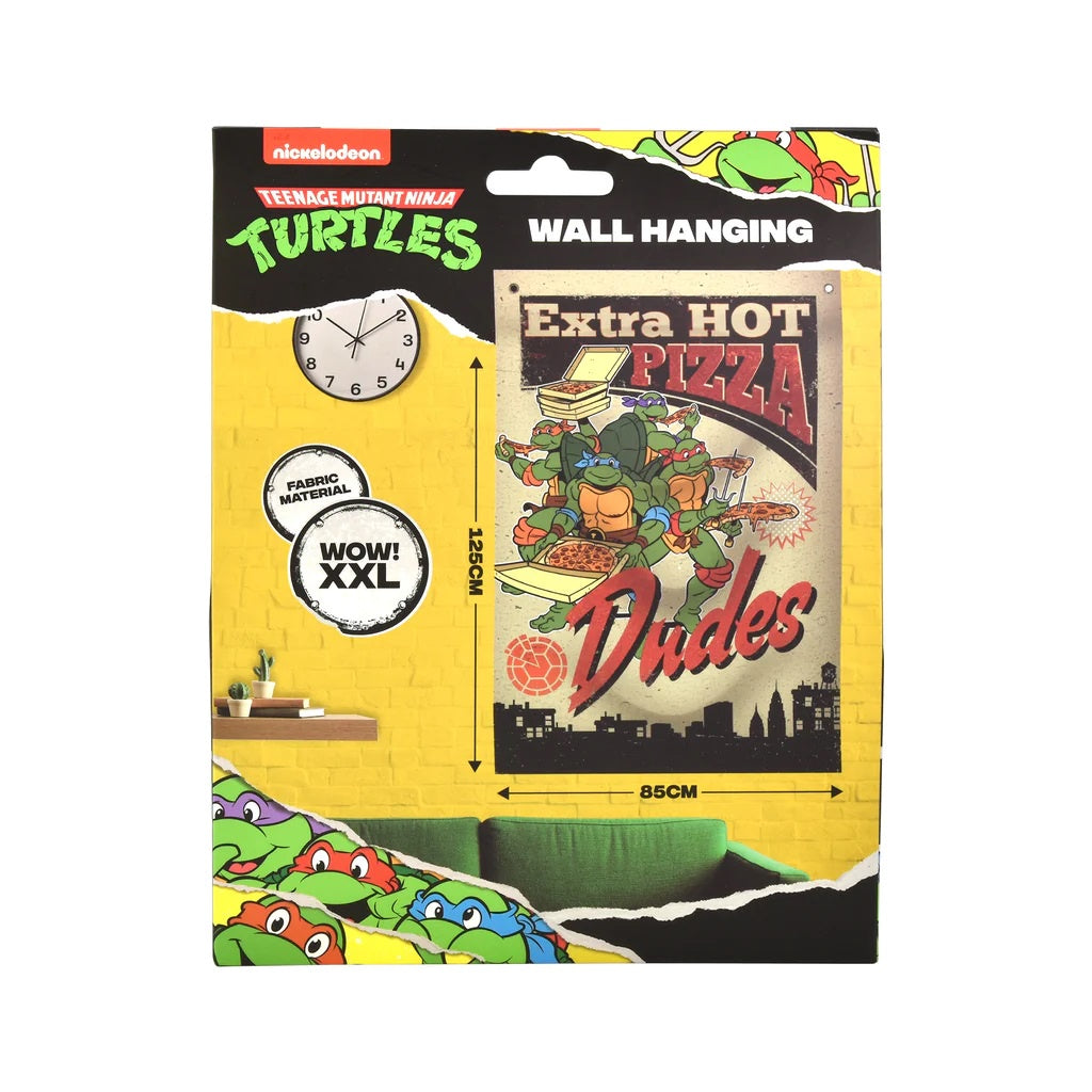 TEENAGE MUTANT NINJA TURTLES - Dudes Fabric Wall Banner