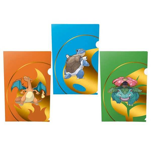 POKEMON - Charizard/Blastoise/Venusaur 3-Pack Portfolios