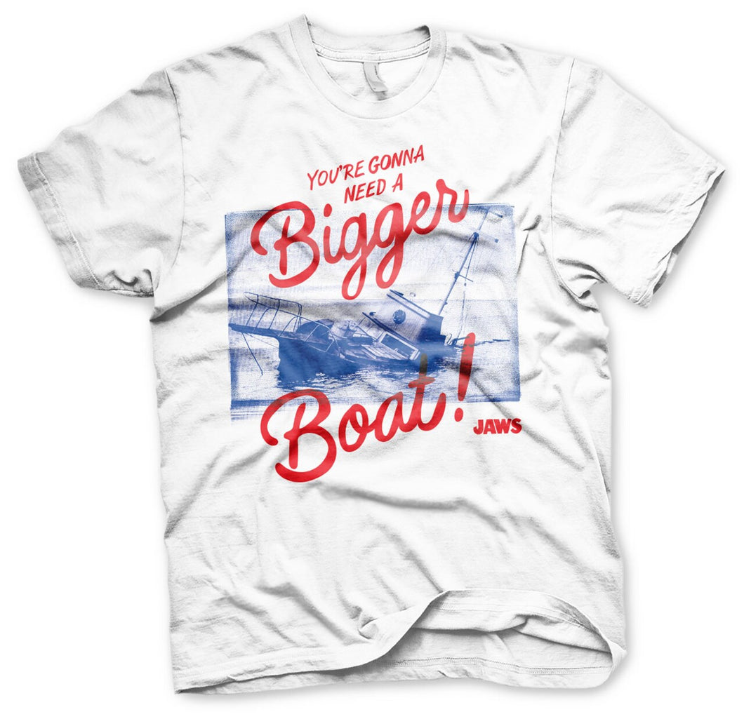 JAWS - You're Gonna Need A Bigger Boat White T-Shirt