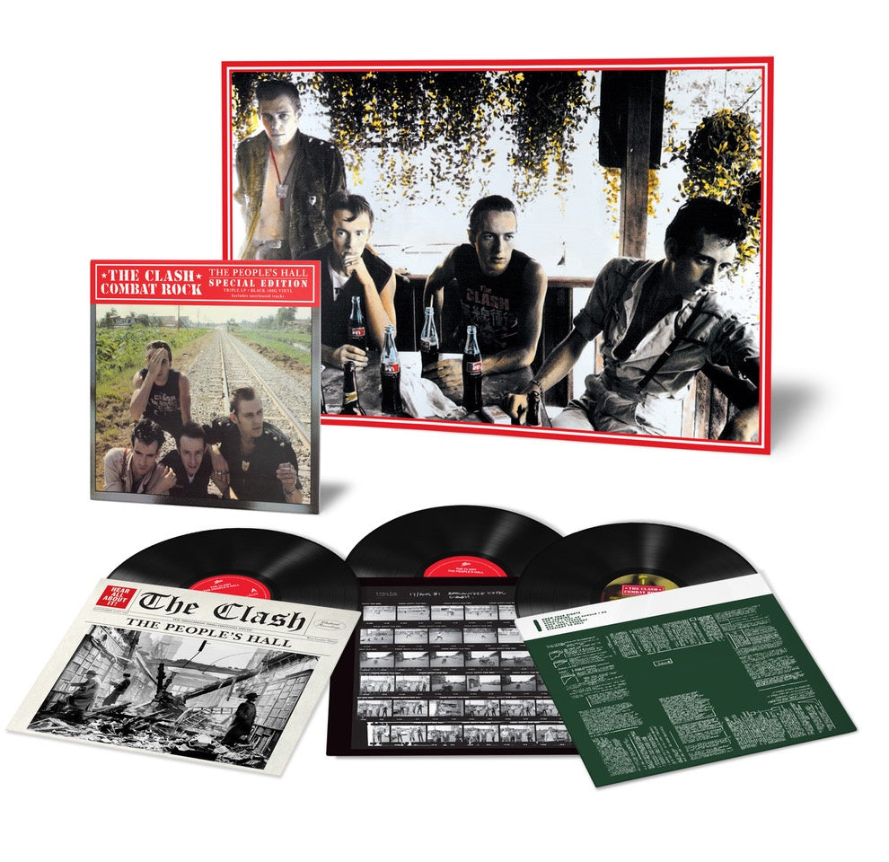 THE CLASH - Combat Rock / The People’s Hall (Special Edition) Triple Vinyl